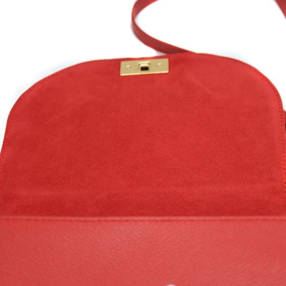 Louis Vuitton Juno Monogram Implant Serie Red Shoulder Bag - Picture 8 of 10